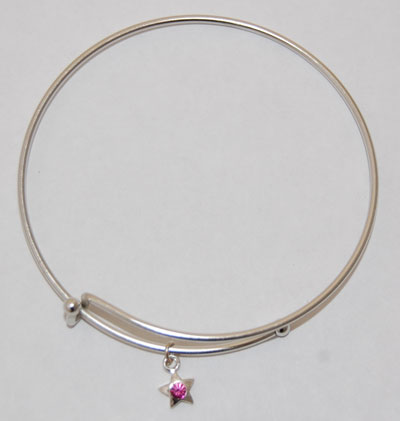 Star Crystal Bracelet - rose