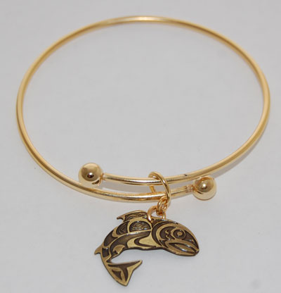 Salmon Animal Spirit Bracelet