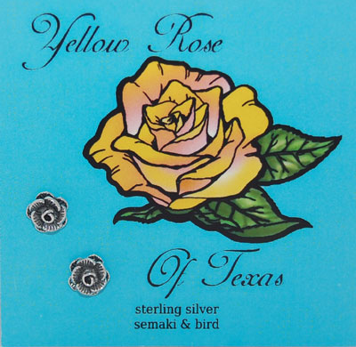 Rose Post Earrings