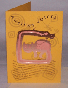 Cat Suncatcher Card