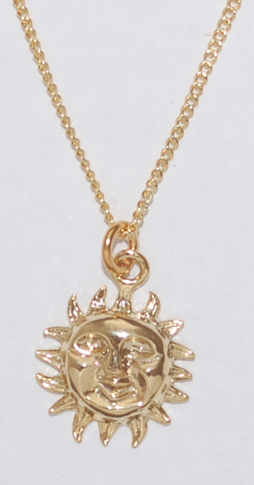 Sun Necklace - gold