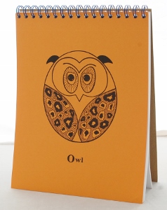 Owl Sketch Book