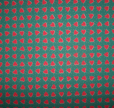 Hearts Hand Silkscreened Paper