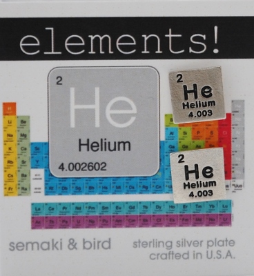 Helium Elements Earrings - silver