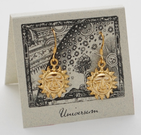 Sun Earrings - gold