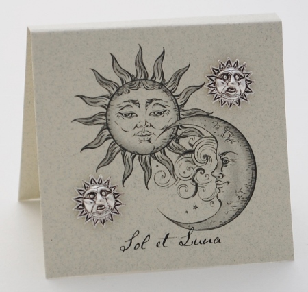 Sun Earrings - silver