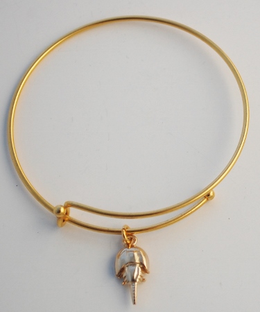 Horseshoe Crab Bracelet - gold