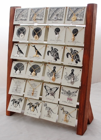 Natural History Necklace Display