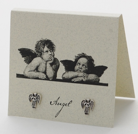 Angel Earrings - silver