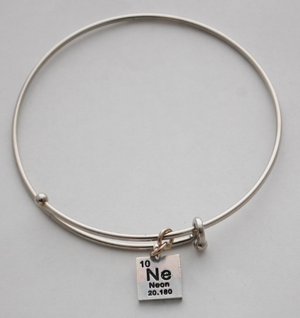 Neon Elements Bracelet - silver