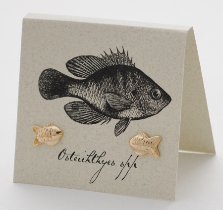 Fish Earrings - gold
