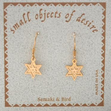 Star Earrings - gold