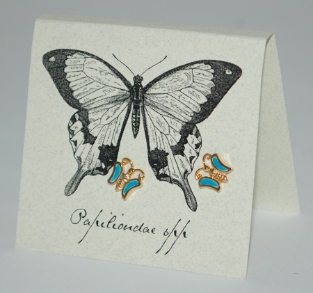 Butterfly Earrings - gold
