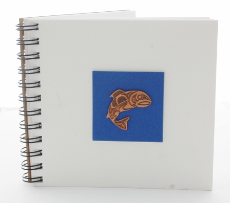 Salmon Copper Charm Journal