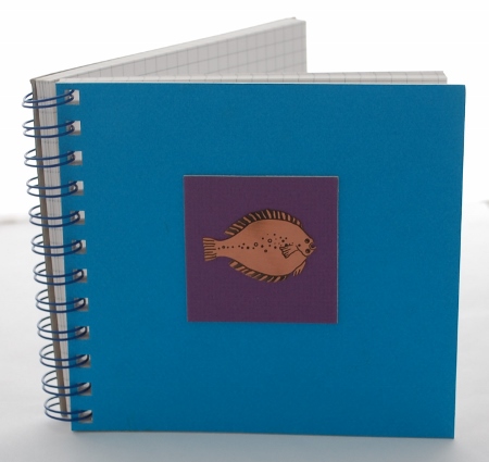 Halibut Copper Charm Journal