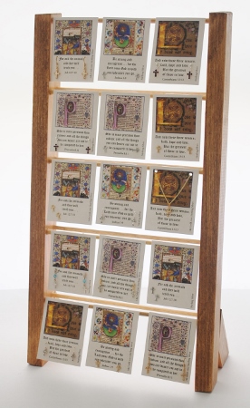 Illuminated Bible Rack Display