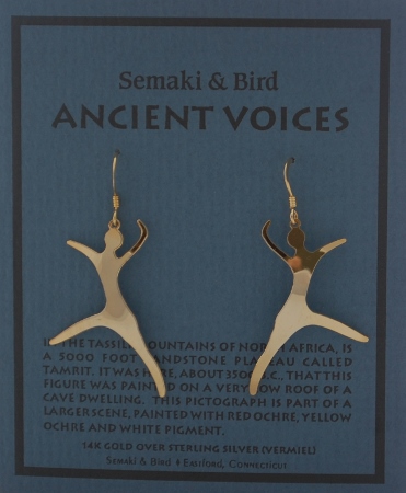 Dancer Earrings - gold