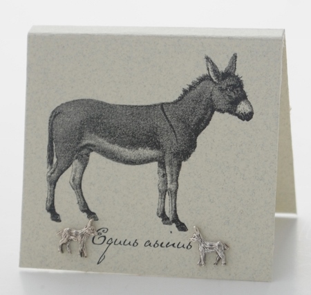 Donkey Earrings - silver