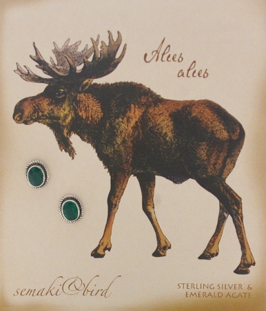 "Moose" Gem Earrings