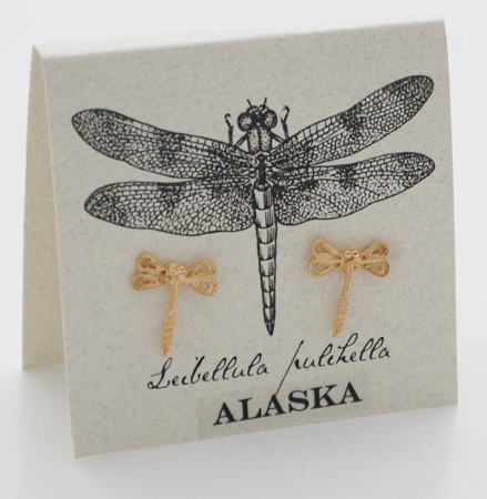 Dragonfly Earrings - gold