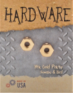 Nut Studs - gold