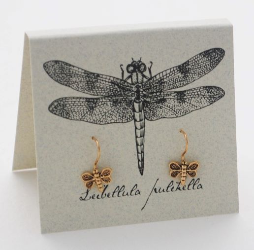 Dragonfly Earrings - gold