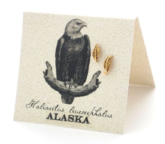 Eagle Feather - gold