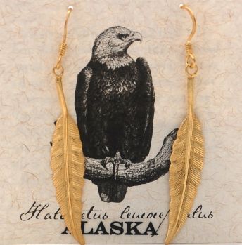 Eagle Feather - gold