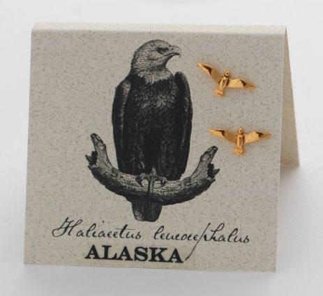 Eagle Earrings - gold