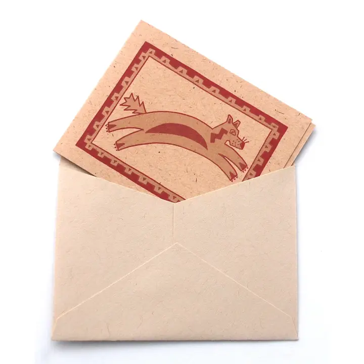 Wolf  Journey Gift Card & Envelope