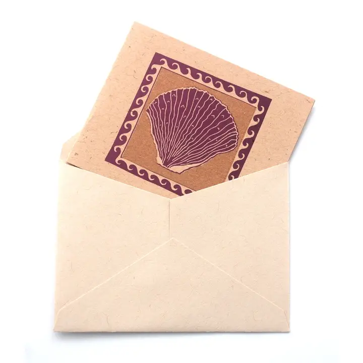 Shell Journey Gift Card & Envelope