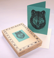 Wolf Box Note Cards