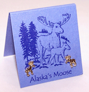 Moose Earring - gold