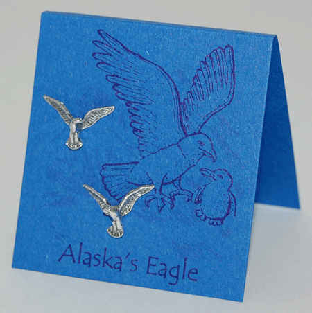 Alaska's Eagle Earring