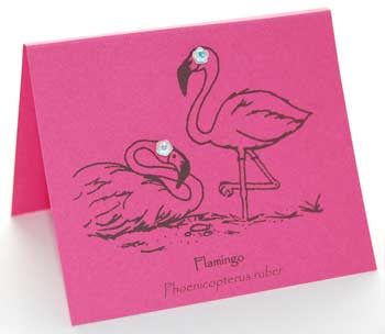 Flamingo Eyes - Crystal Posts