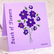 Bunch of Flowers - Crystal Posts