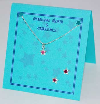 Star Necklace Set - Rose