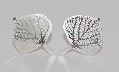 Aspen Leaf Earrings