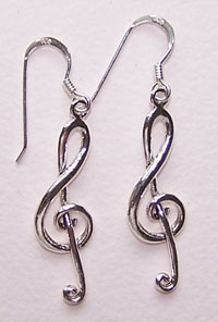 G-Clef Earrings 