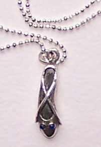 Ballet Slipper Necklace