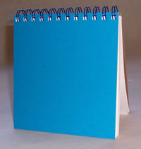 Turquoise Block Journal