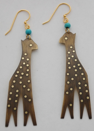 Giraffe Earrings