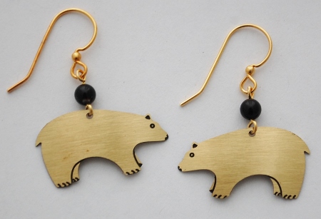Bear Earrings 