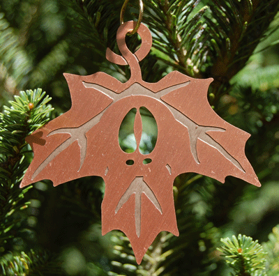 Deer Track Ornament