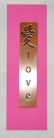 Love Character Bookmark