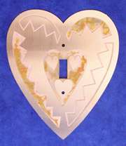 Heart Switch Plate