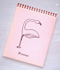 Flamingo Sketch Book