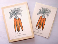 Carrot Note Cards